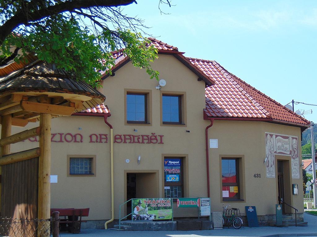 Penzion A Restaurace Na Salasi Hutisko Bagian luar foto